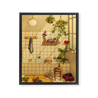 Bathroom Framed Canvas Print Gallery Image 6