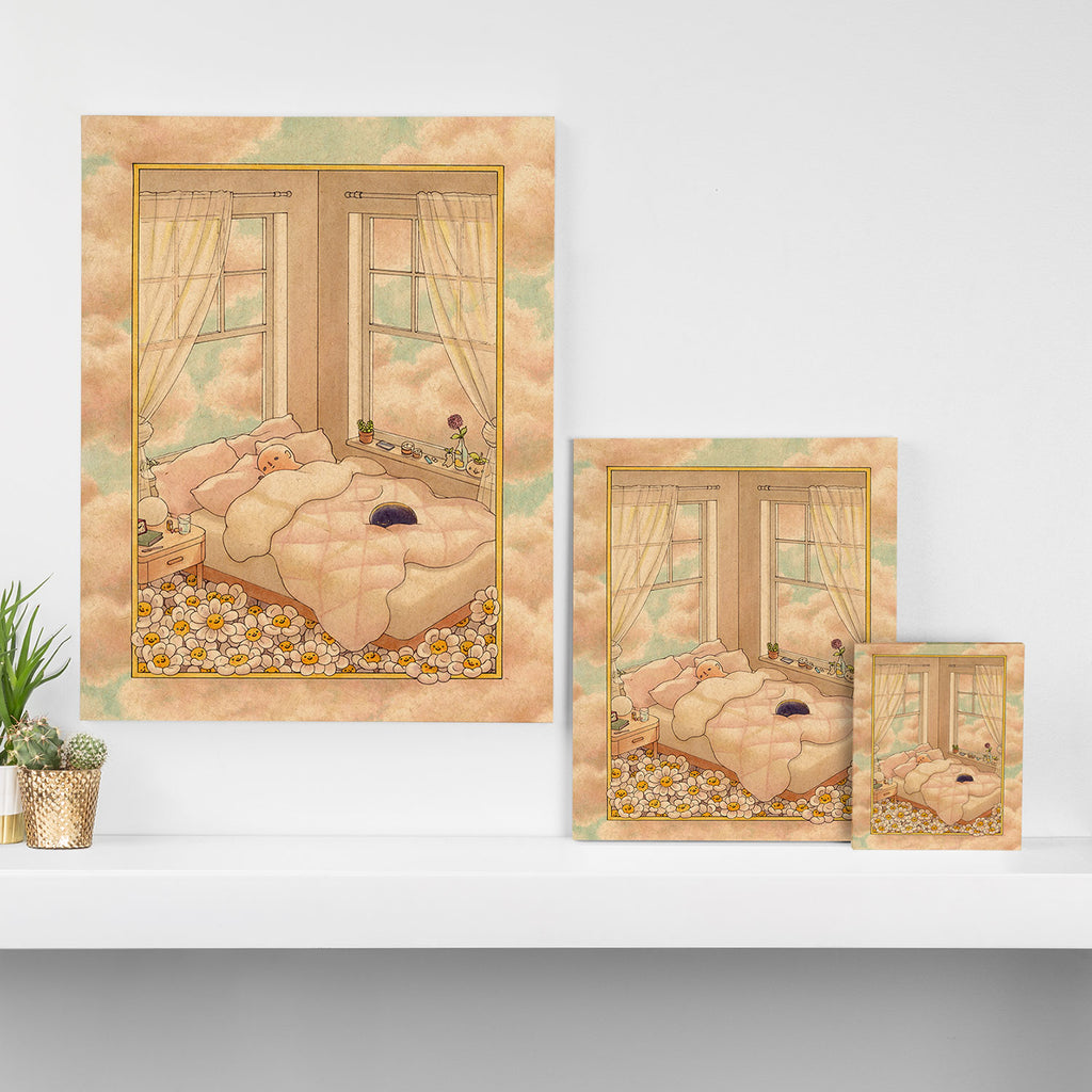 Bed in the Clouds Canvas Print Gallery Image 3