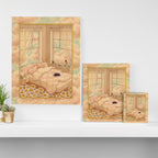 Bed in the Clouds Canvas Print Gallery Image 3