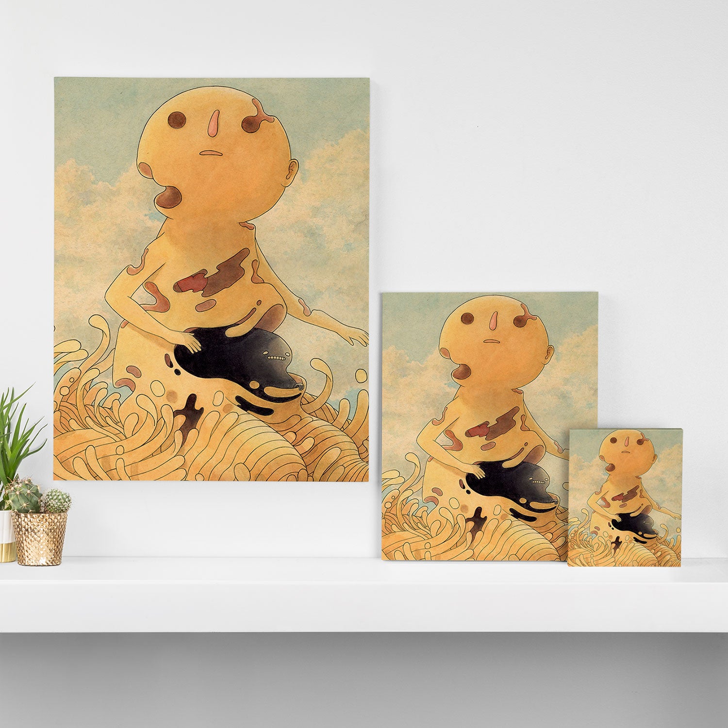 Bloat Canvas Print Gallery Image 3