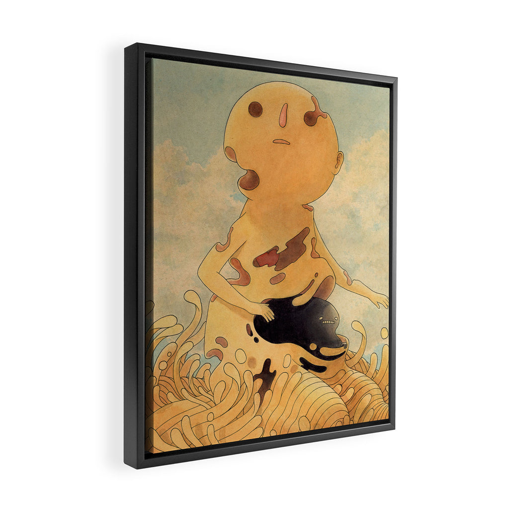 Bloat Framed Canvas Print Gallery Image 2