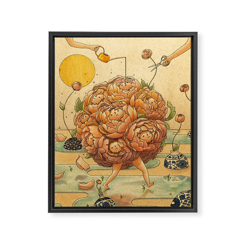 Bloom Framed Canvas Print Gallery Image 3