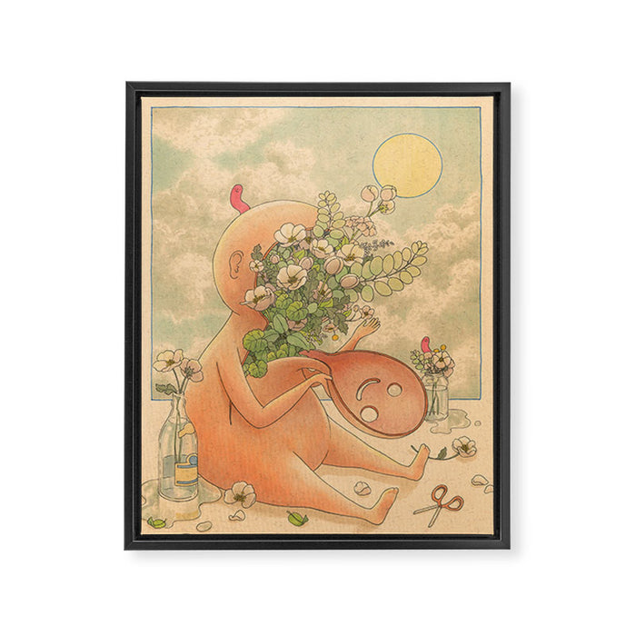 Blooming Framed Canvas Print Gallery Image 1