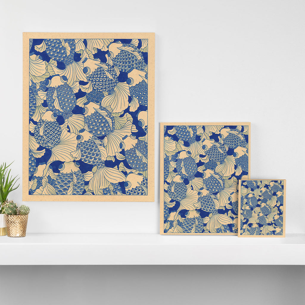 Blue Fish Canvas Print Gallery Image 3
