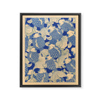 Blue Fish Framed Canvas Print Gallery Image 6