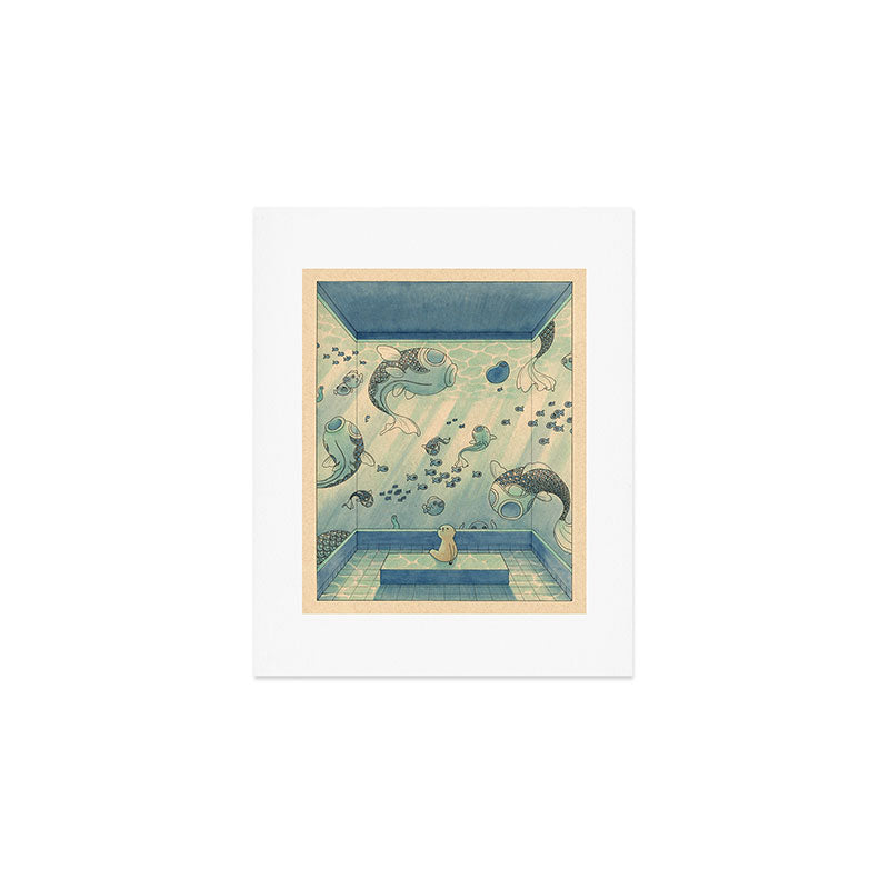 Blue Hours Art Print Gallery Image 1