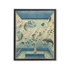 Blue Hours Framed Canvas Print Gallery Image 6