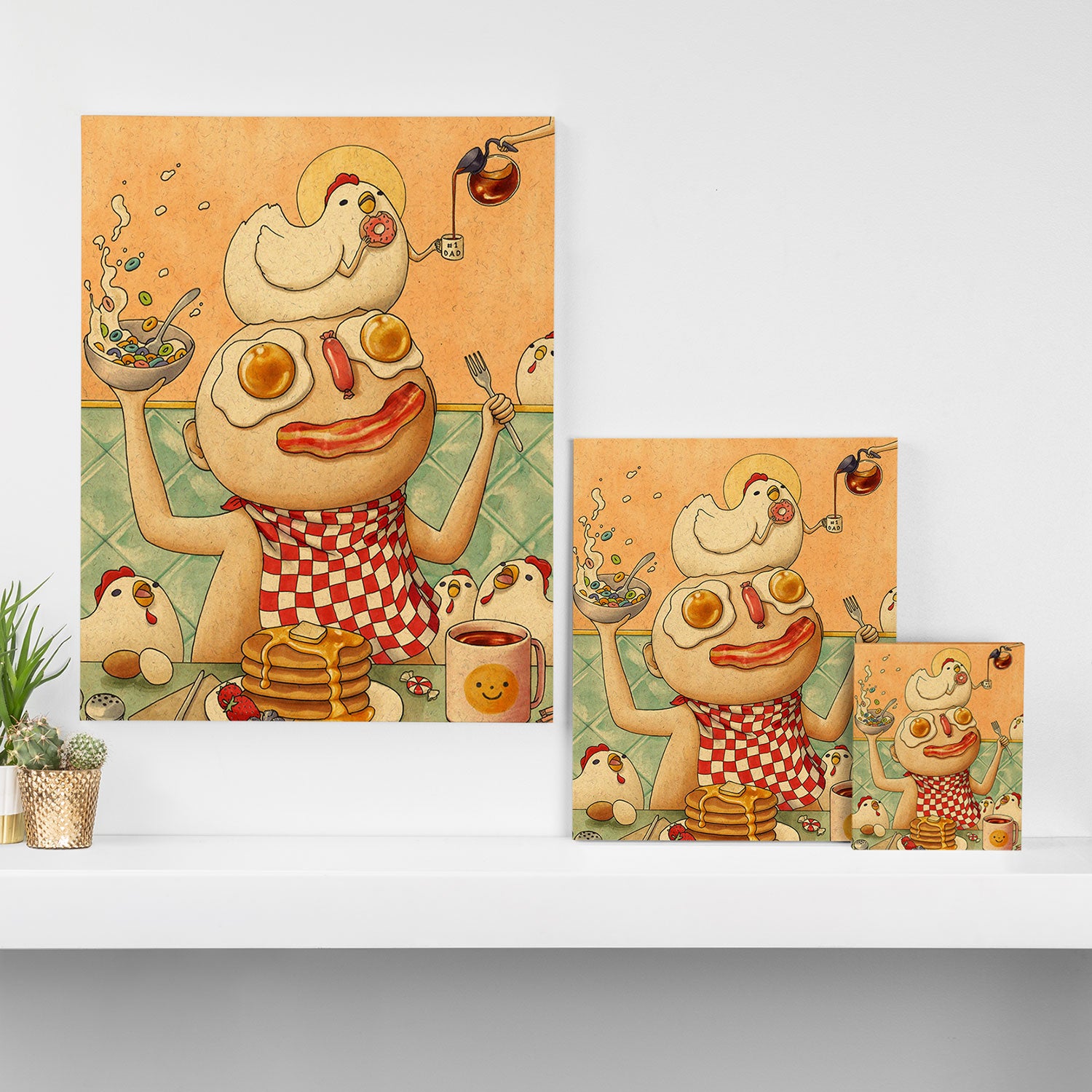 Breakfast Canvas Print Gallery Image 3