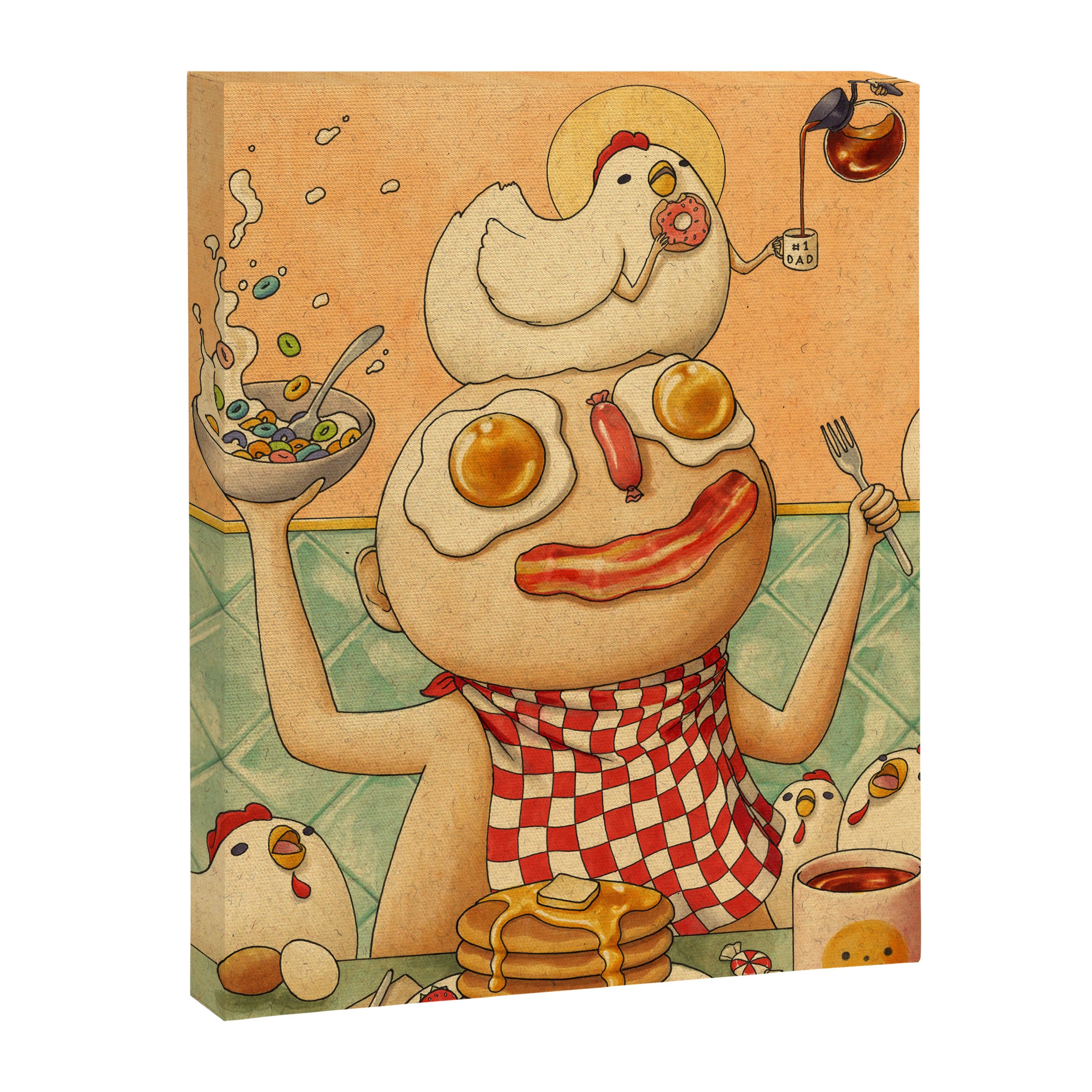 Breakfast Canvas Print Gallery Image 6