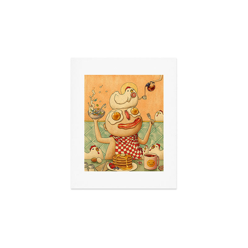 Breakfast Art Print Gallery Image 1