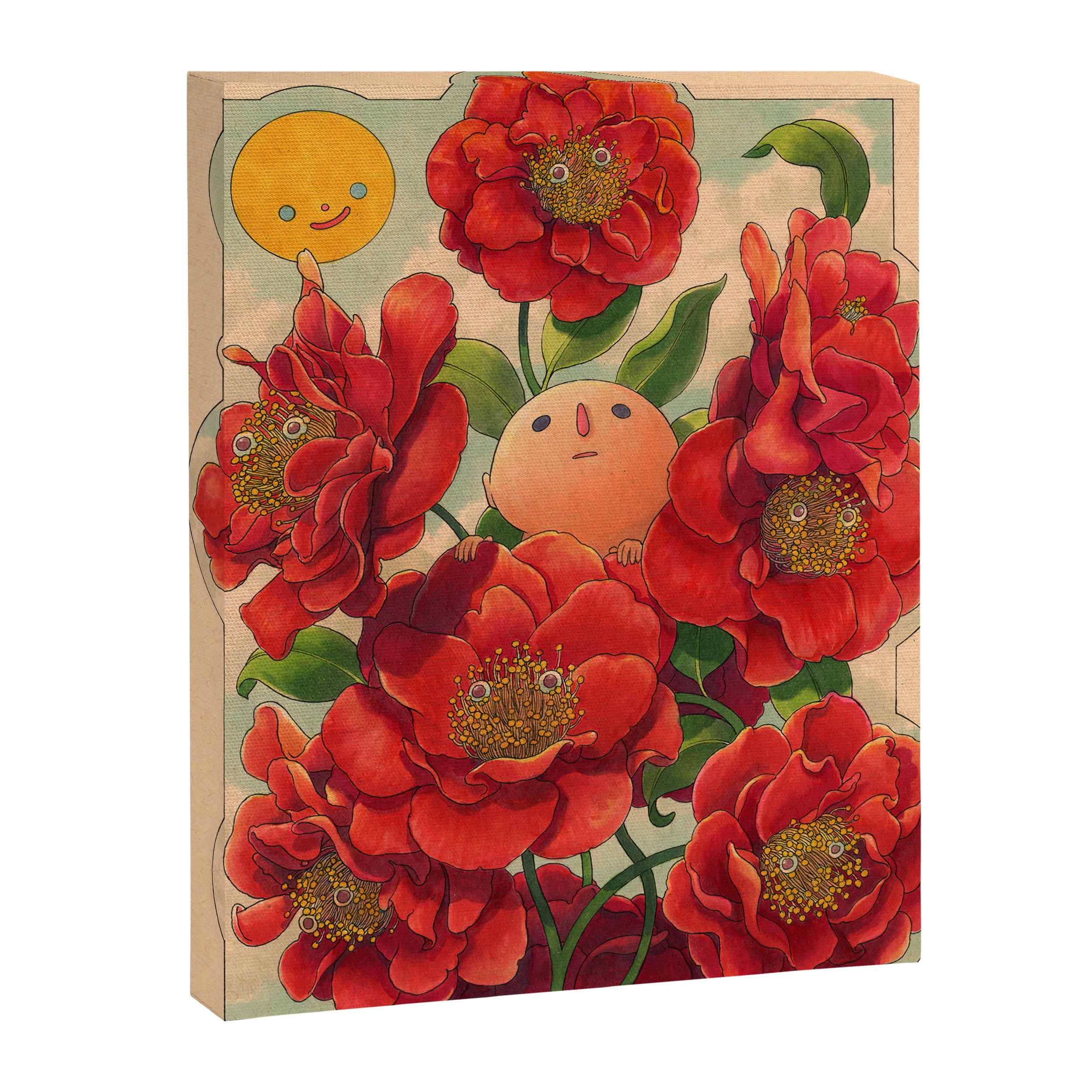Camellias Canvas Print Gallery Image 6