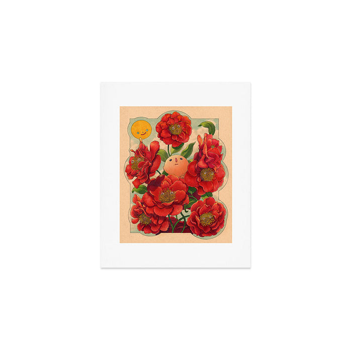 Camellias Art Print Gallery Image 1