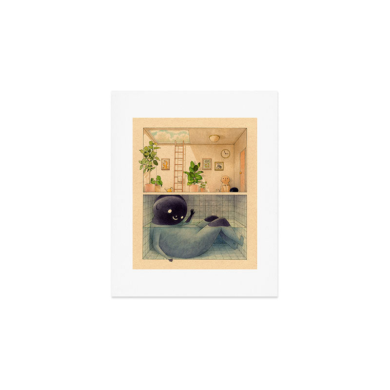 Can't Stop a Mood That Swings Art Print Gallery Image 1