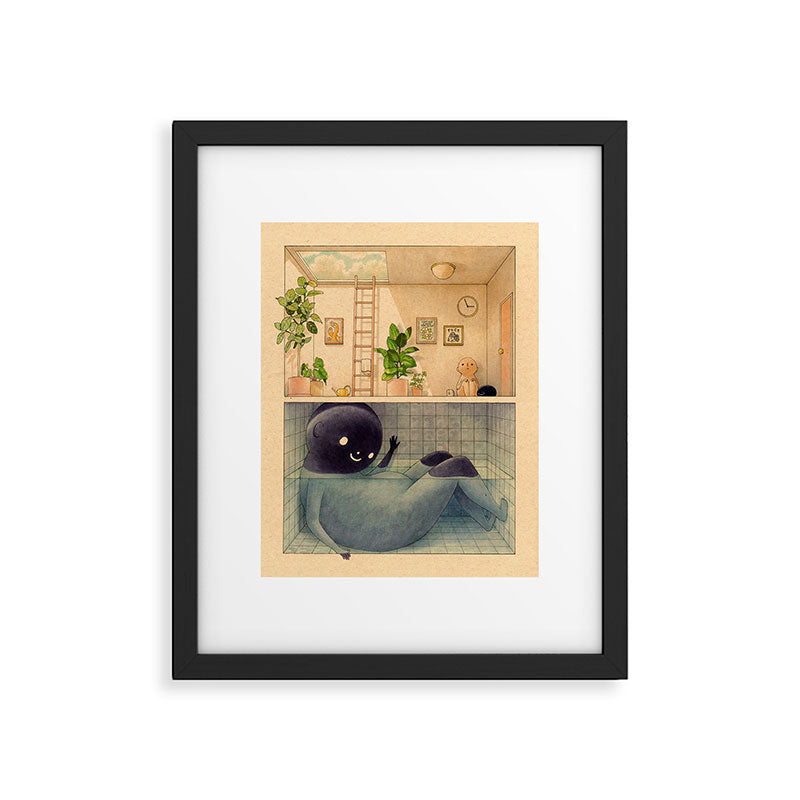 Can't Stop a Mood That Swings Framed Art Print Gallery Image 5