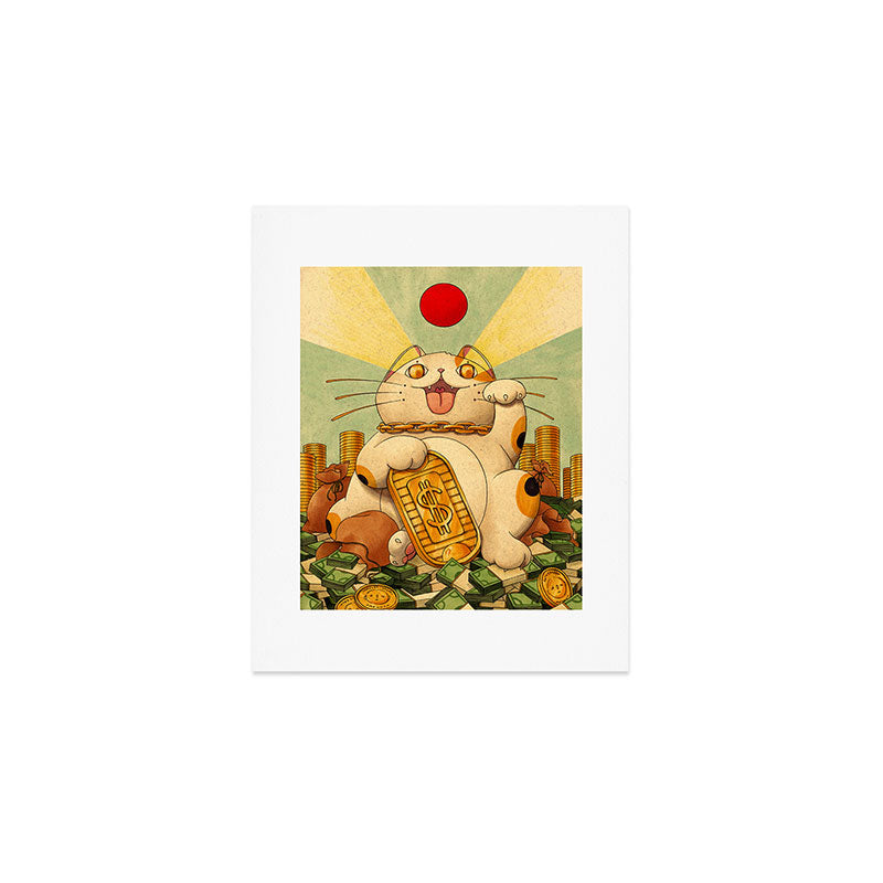Cash Money Art Print Gallery Image 1