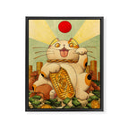 Cash Money Framed Canvas Print Gallery Image 6