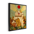 Cash Money Framed Canvas Print Gallery Image 2