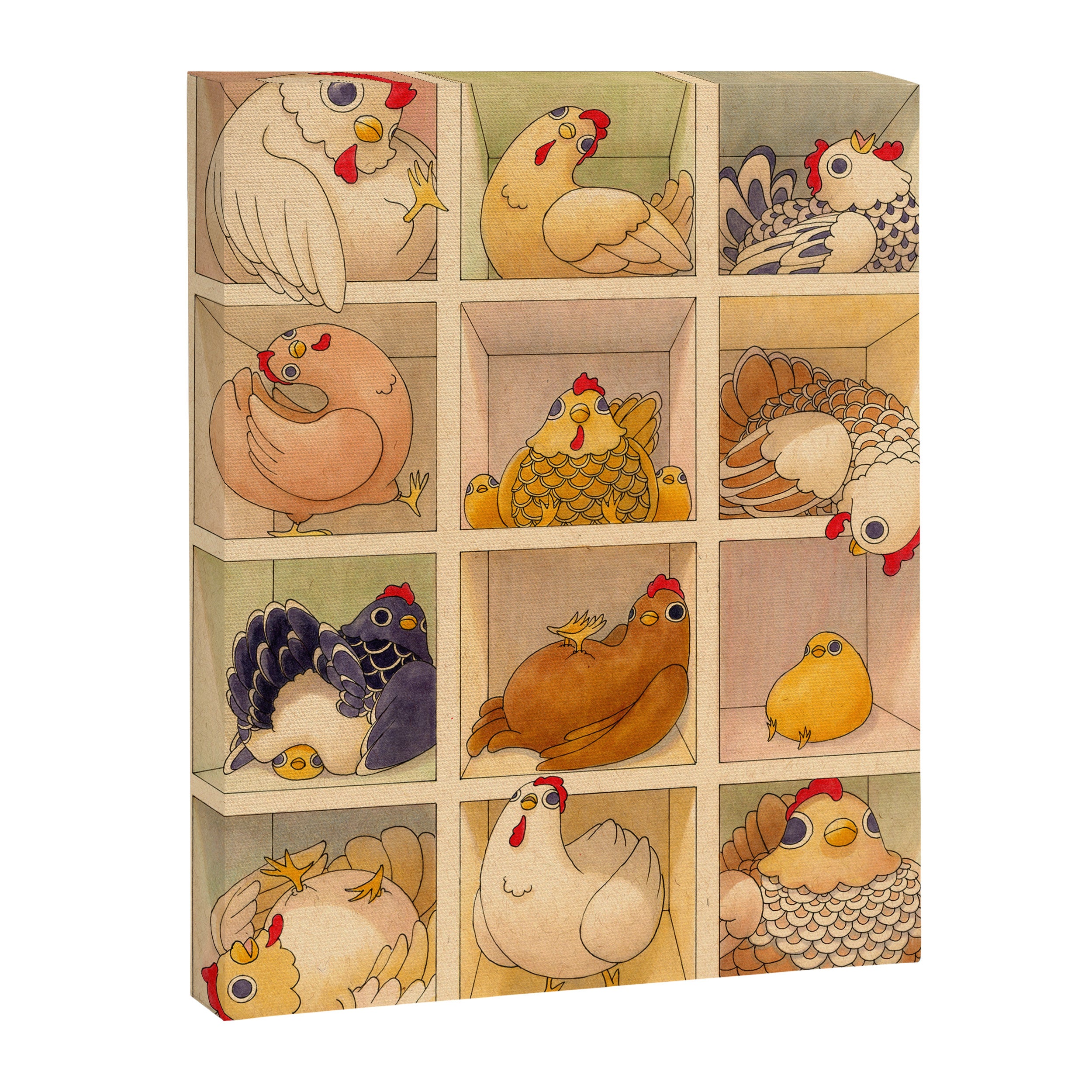 Chicken Coop Canvas Print Gallery Image 6