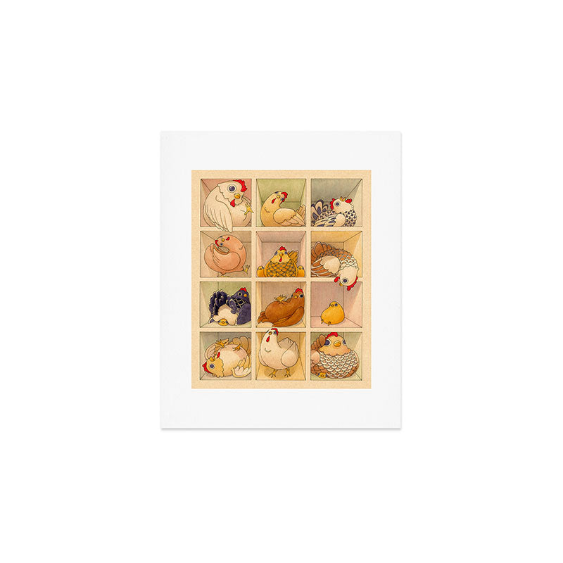 Chicken Coop Art Print Gallery Image 1