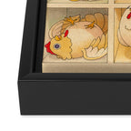 Chicken Coop Framed Canvas Print Gallery Image 3