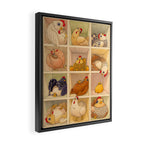 Chicken Coop Framed Canvas Print Gallery Image 2