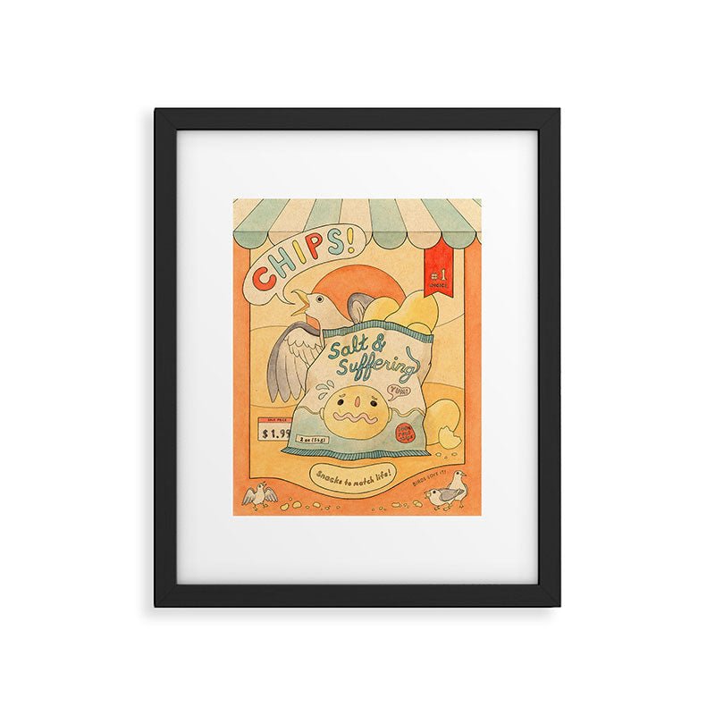 Chips Framed Art Print Gallery Image 4