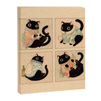 Christmas Sweater Cats Canvas Print Gallery Image 8