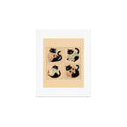 Christmas Sweater Cats Art Print Gallery Image 1