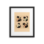 Christmas Sweater Cats Framed Art Print Gallery Image 6
