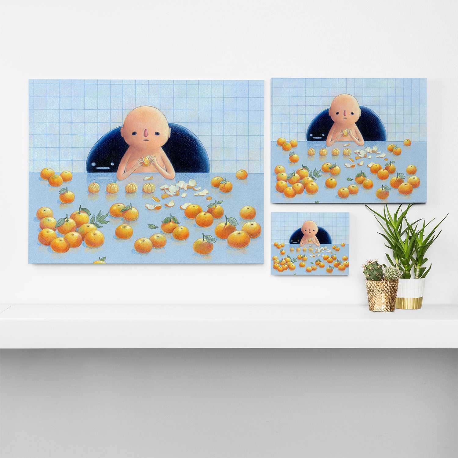 Clementines Canvas Print Gallery Image 3