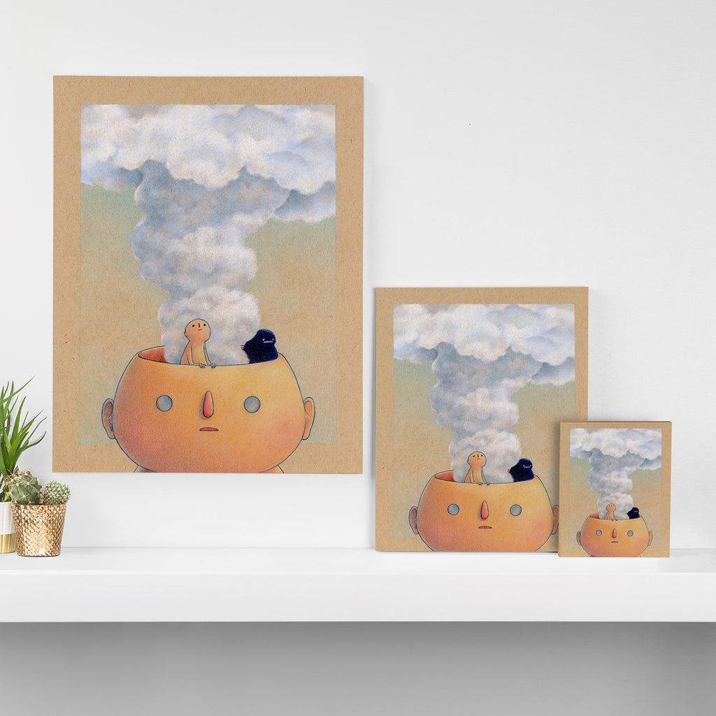 Cloud Head Canvas Print Gallery Image 3