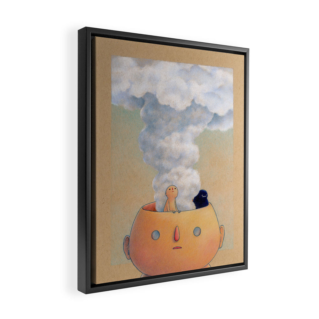 Cloud Head Framed Canvas Print Gallery Image 2
