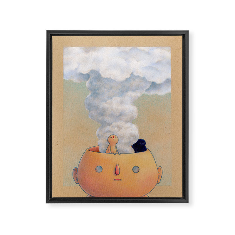 Cloud Head Framed Canvas Print Gallery Image 6