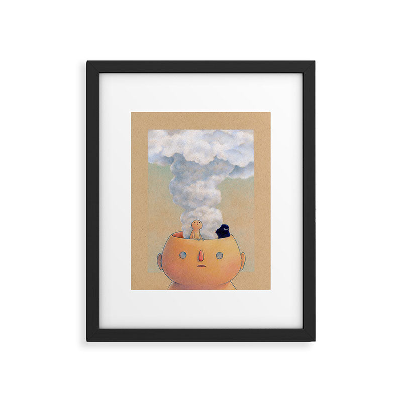 Cloud Head Framed Art Print Gallery Image 5