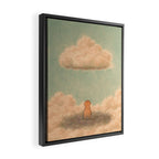 Cloud Shadow Framed Canvas Print Gallery Image 2