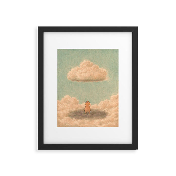 Cloud Shadow Framed Art Print Gallery Image 1