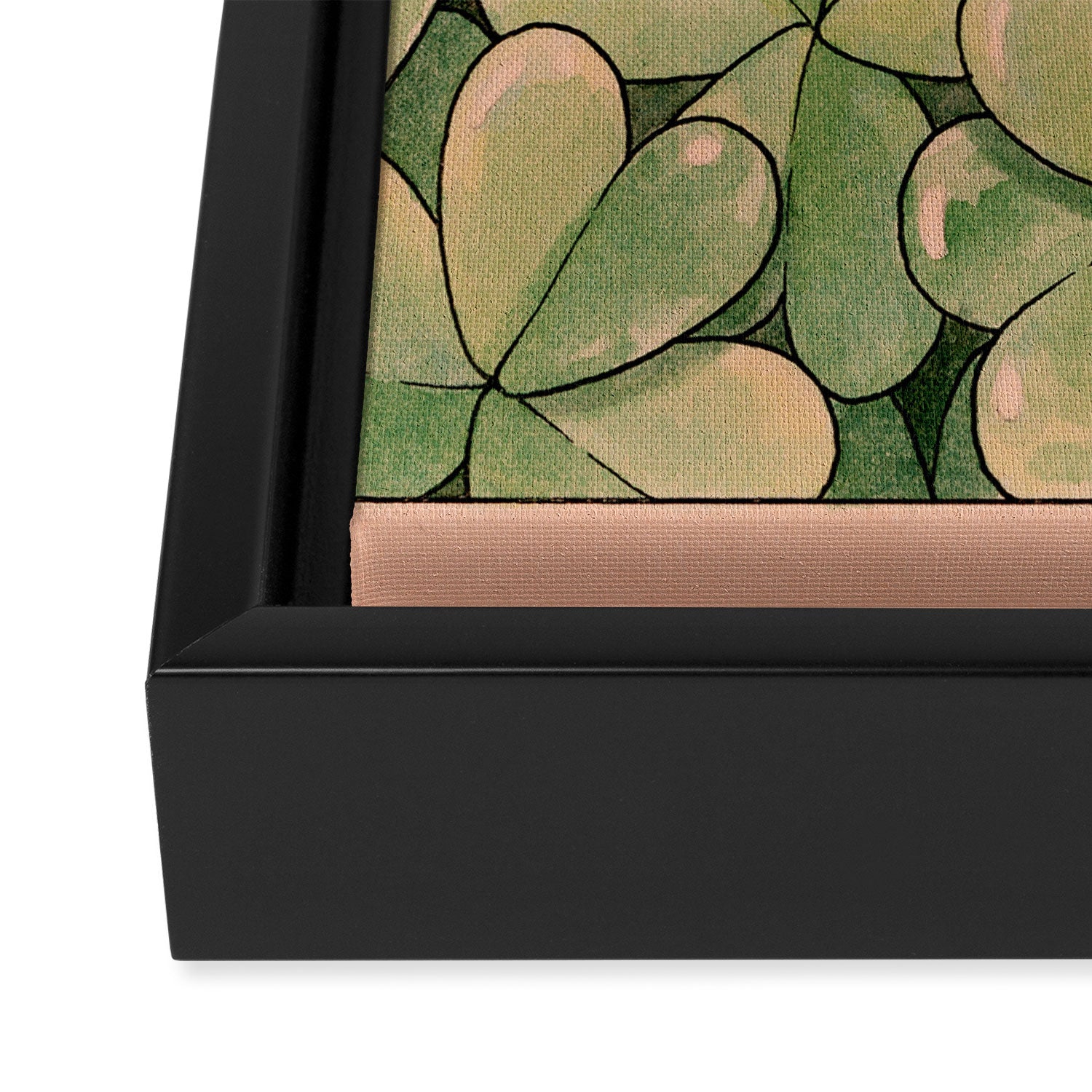 Clover  Framed Canvas Print Gallery Image 3