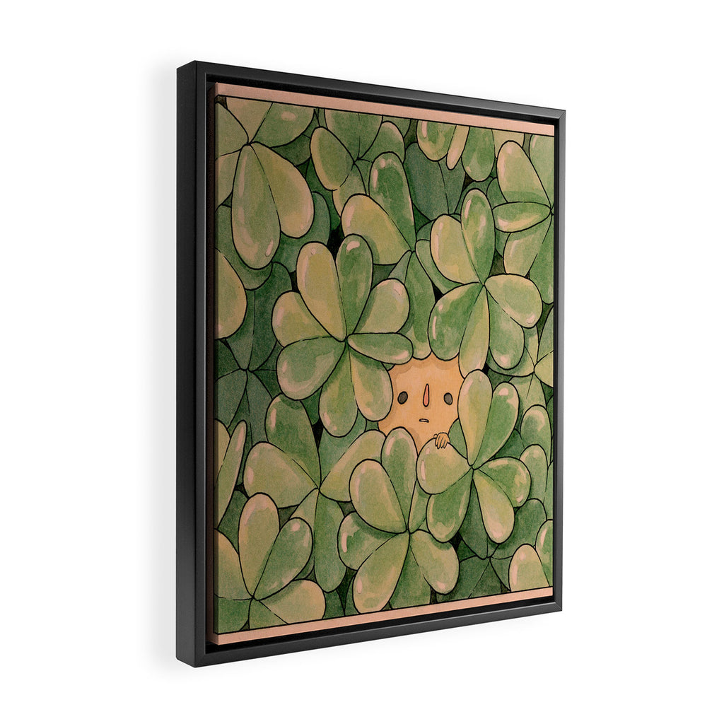 Clover  Framed Canvas Print Gallery Image 2