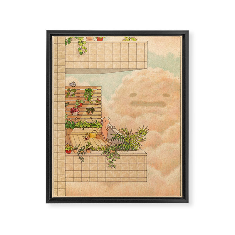 Conversations with the Sky Framed Canvas Print Gallery Image 6