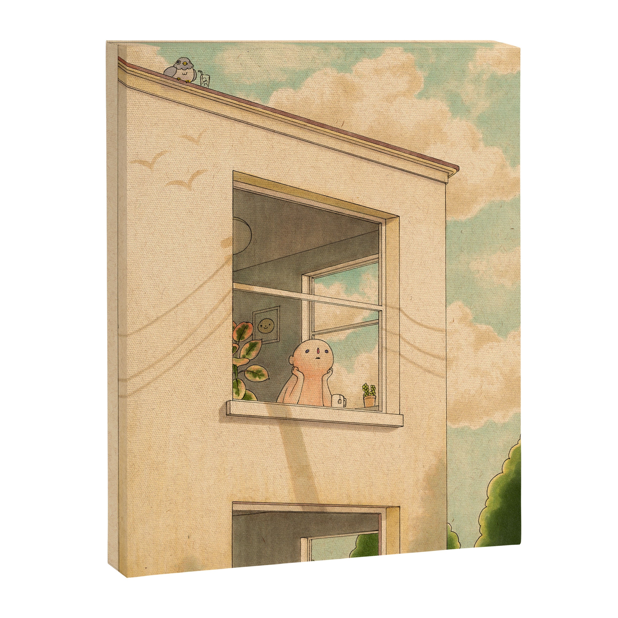 Corner Window Canvas Print Gallery Image 6
