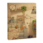 Couch Nap Canvas Print Gallery Image 6