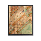 Courtyard Framed Canvas Print Gallery Image 6
