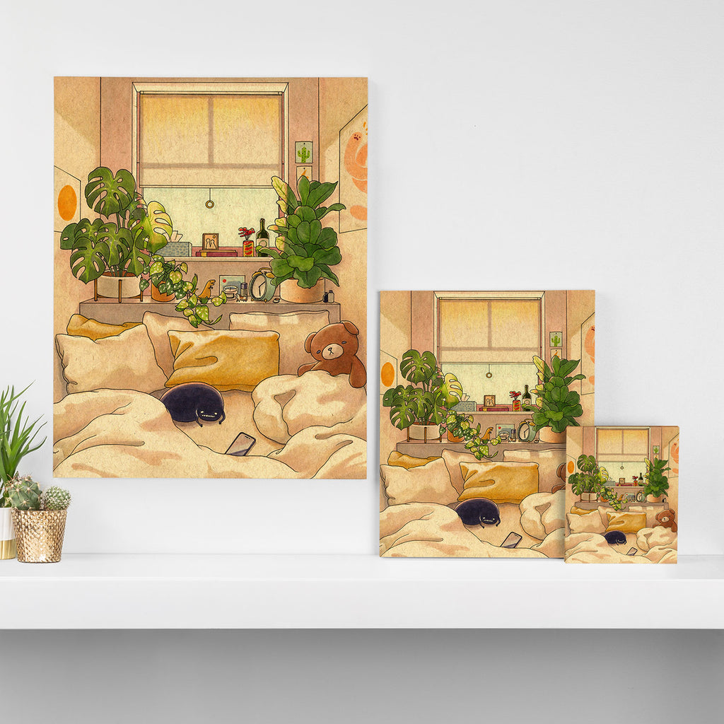 Cozy Space Canvas Print Gallery Image 3