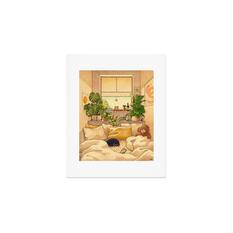Cozy Space Art Print Gallery Image 1