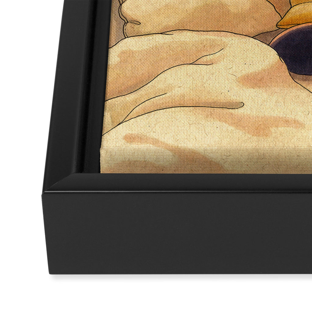 Cozy Space Framed Canvas Print Gallery Image 3
