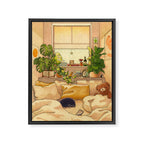 Cozy Space Framed Canvas Print Gallery Image 6