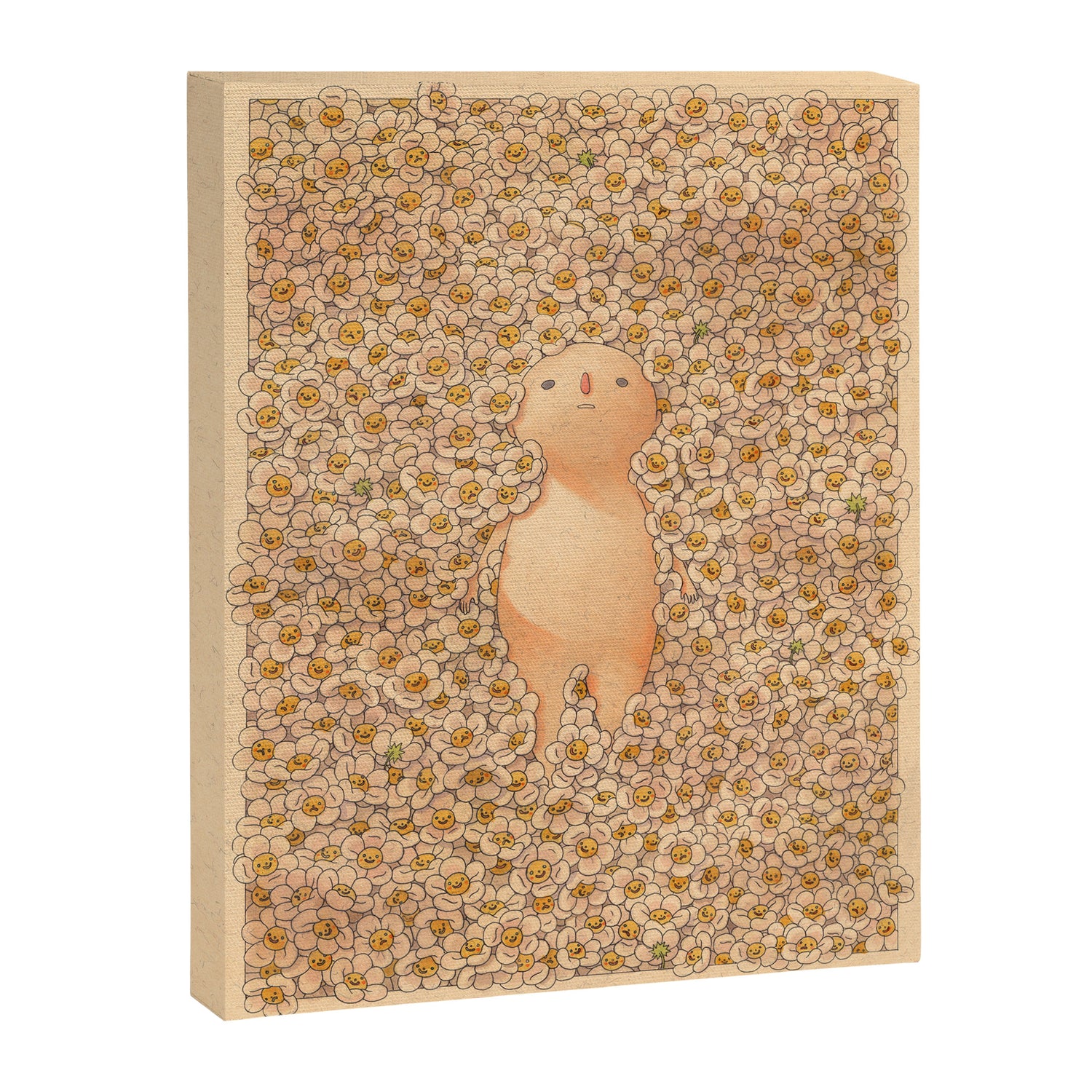 Daisy Field Canvas Print Gallery Image 3