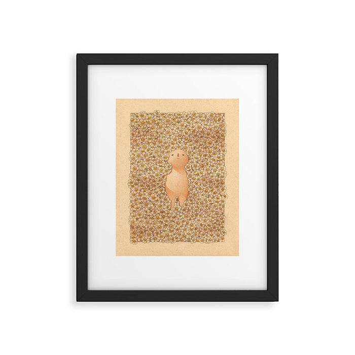 Daisy Field Framed Art Print Gallery Image 1