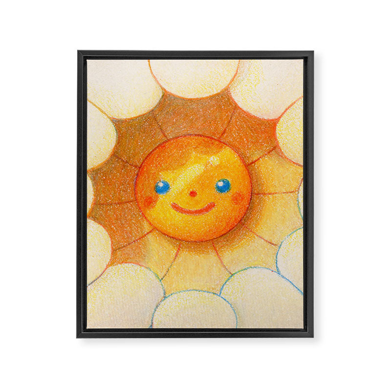 Daisy Framed Canvas Print Gallery Image 8