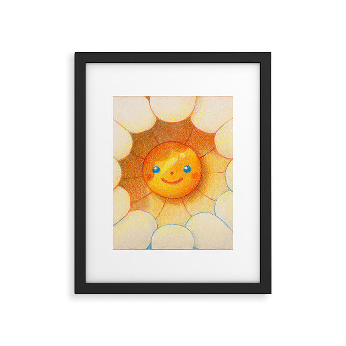 Daisy Framed Art Print Gallery Image 1